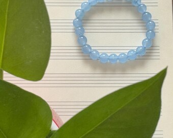 Handmade Aquamarine Bracelet