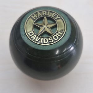 Pomo de palanca de cambios vintage - Verde 65 mm Henselite - su elección de ficha