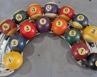Vintage Pool Ball Gearshift Knobs Hot Rod Custom Truck Bike Musclecar