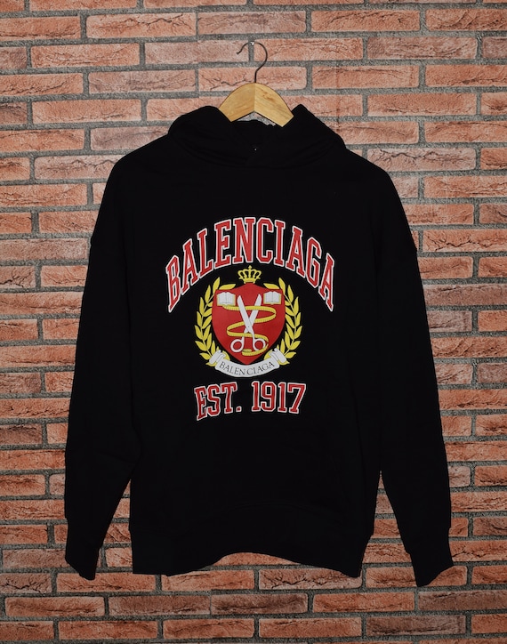 balenciaga sweatshirt silver