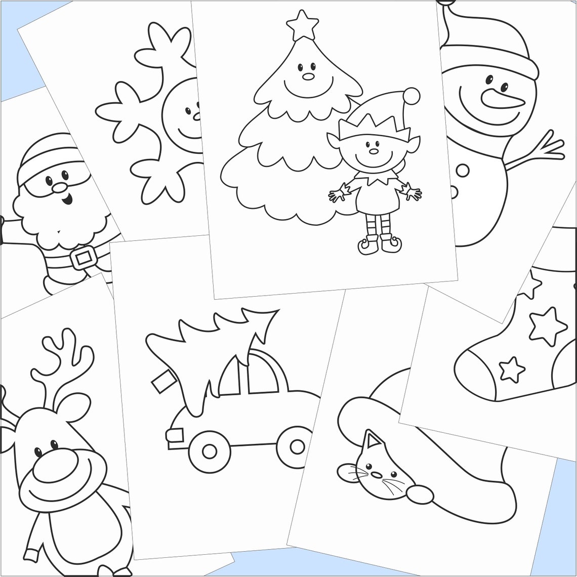 Christmas Coloring, Kids Coloring Pages, Christmas Coloring Pages