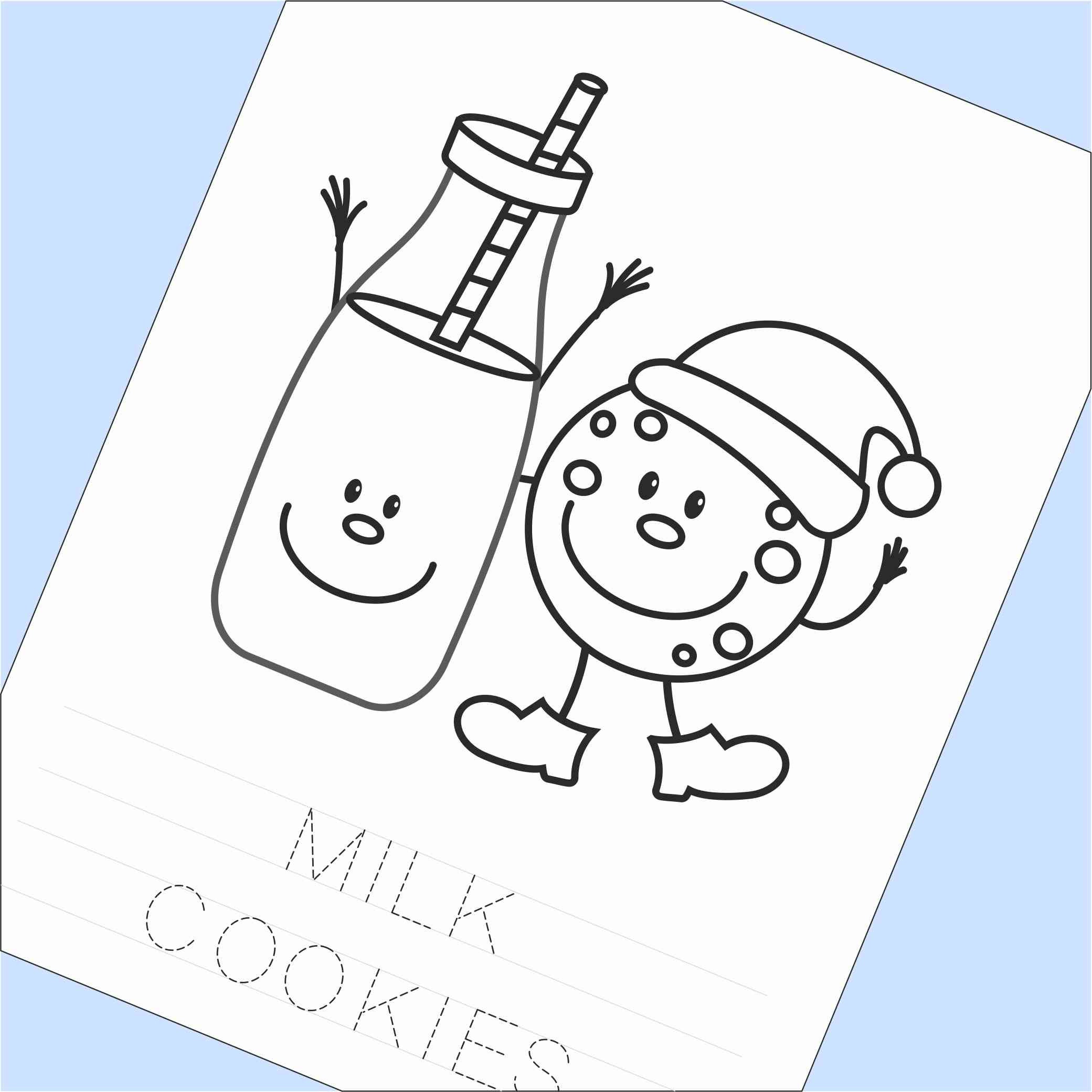 Christmas Coloring Pages for Kids: 18 Page Printable Book (PDF) - Etsy