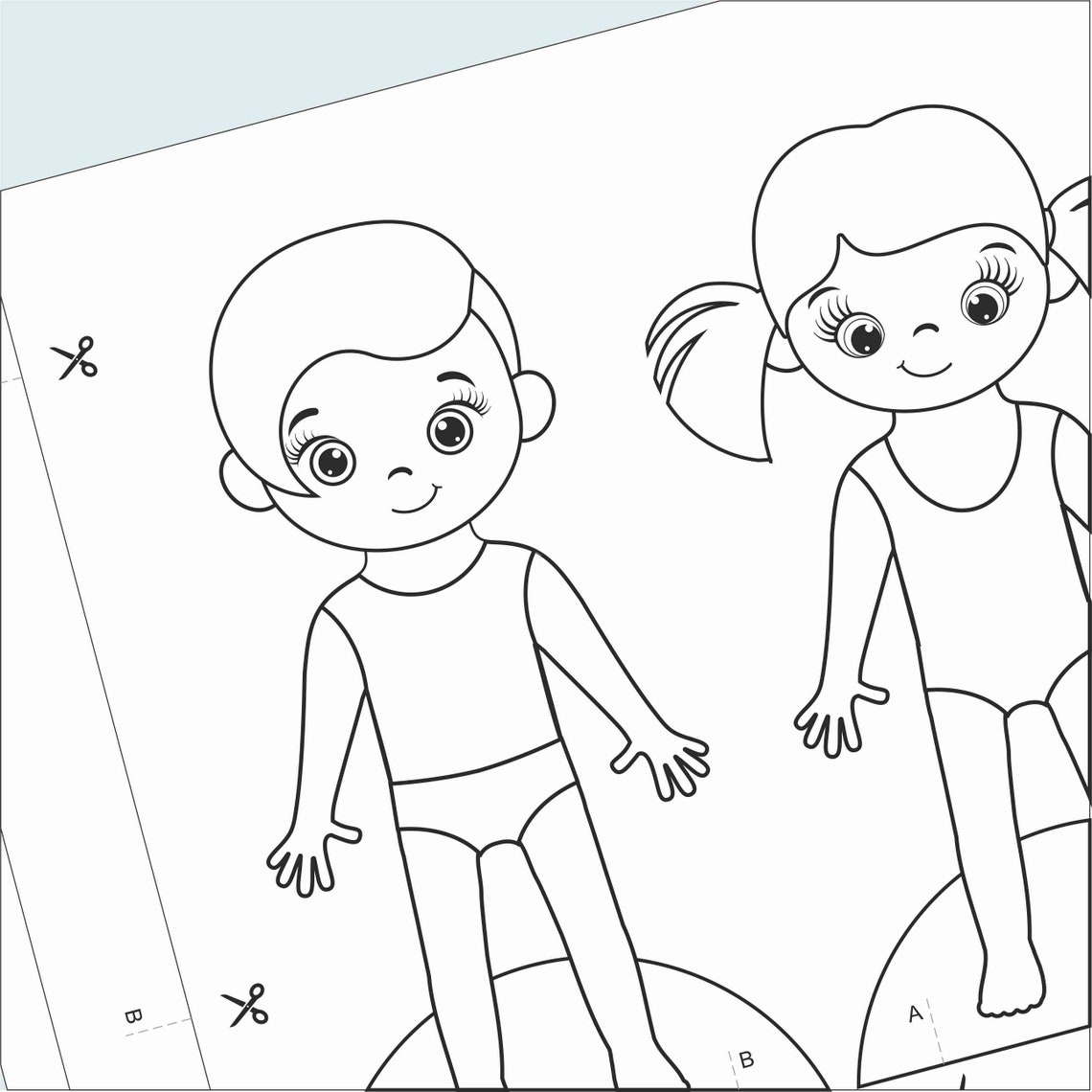 Community Helpers Coloring Pages, Community Helpers Paper Dolls ...