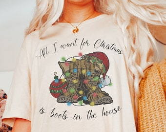 U.S. Military Family Christmas Shirt For Wife Mom Dad Girlfriend Brother Sister Grandma Gift Clothing,Homecoming, Military Family Shirts