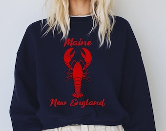Fisherman Aesthetic, Lobster Shirt, Vintage Fisherman, Seafood Lover Shirt, Lobster Sweatshirt, Fisherman Chic Maine Sweatshirt,Y2K Clothing