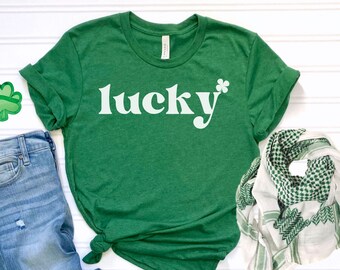 Womens St Patricks Day Shirt, Womens St Pattys Day Shirt, St Pattys Day Women, St Pattys Day outfit, Lucky Shirt, Shamrock Shirt, St Paddys