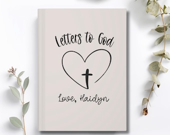 Personalized Prayer Journal For Children Teens Or Adults, Devotional Bible Study Journal, Daily Blessings, Easter Gift For All Ages