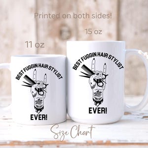 Hair Stylist Gift Mug Hairdresser Beautician Stylist Birthday Appreciation Funny Cosmetologist School Graduation Gift Best Hair Dresser Gift