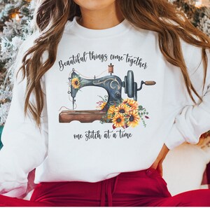 Gift For Sewers, Gift For Quilters, Sewing Sweatshirt, Seamstress Or Tailor Gift, Christmas Birthday Or Mothers Day Gift For Grandma Or Mom