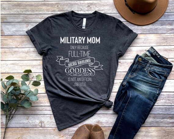 Proud Mom We Wear Red Friday Military T Shirt Proud Mom We Wear Red Friday Military T Shirt