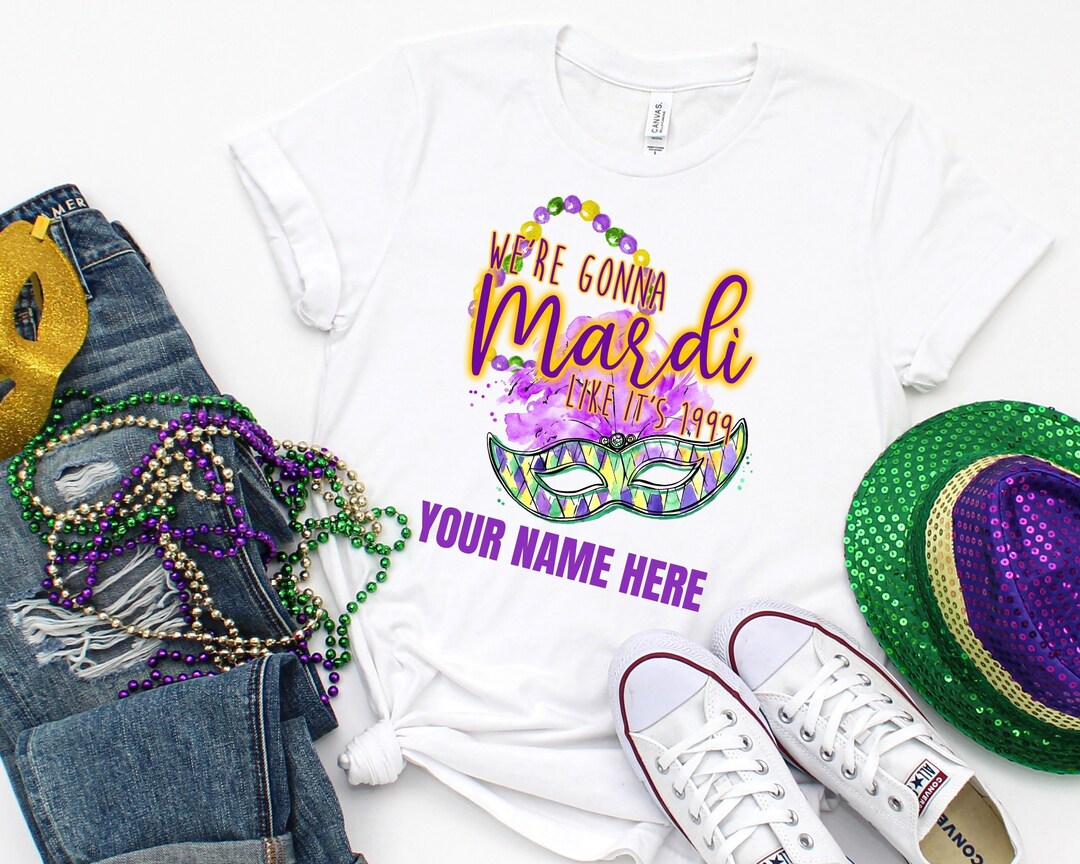 Mardi Gras Shirt for Friends New Orleans Shirt ,nola ,mardi Gras