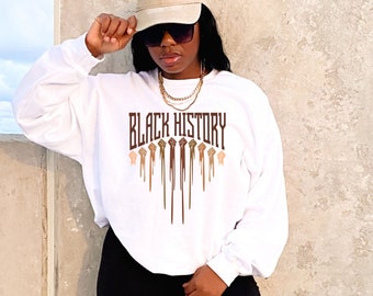 Black History Sweatshirt, Black History Month Sweatshirt, Black History Month Gifts, Black Lives Matter Sweatshirt, Juneteenth Crewneck