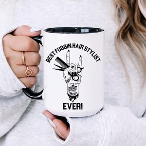 Hair Stylist Gift Mug Hairdresser Beautician Stylist Birthday Appreciation Funny Cosmetologist School Graduation Gift Best Hair Dresser Gift