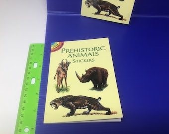 Prehistoric animals stickers