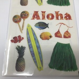 Fotografische Aloha Sticker
