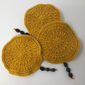 Fidget toy “ sand dollar maze”, crochet