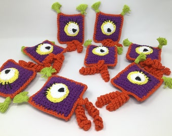 One eyed monster catnip toy, Halloween