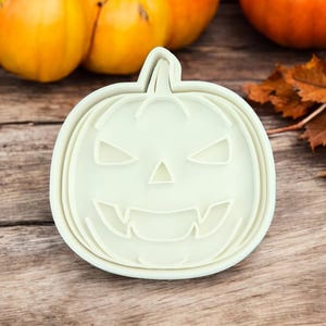 Custom Made 3D Printed Halloween Pumpkin Cookie Cutter