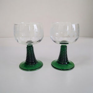 1960s Luminarc French Wine Glasses - Set of 2