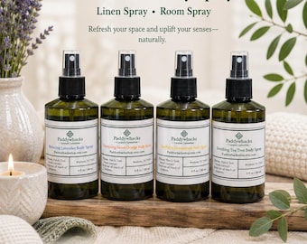 Curated Essential Oil Body Spray | Natural Perfume Mist | Aromatherapy Linen Spray | Clean Non Toxic Fragrance | Room & Body Mist
