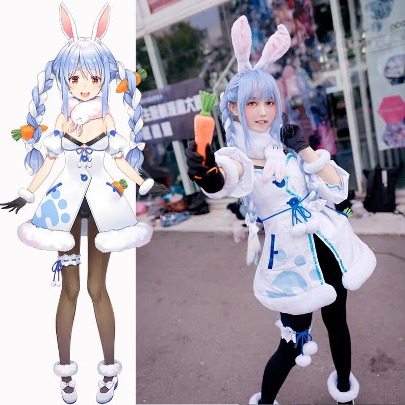Usada Pekora Outfit Hololive Bunny Girl - Etsy
