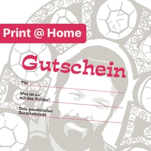 Last minute: Print at Home Gutschein als exklusive Geschenkidee buddylicious Bud Spencer Schmuck