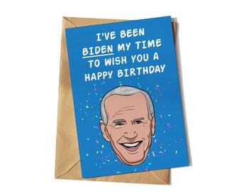 Joe Biden Birthday Card, Um Uhh Birthday Card, Funny Card Joe Biden Birthday Card, Um Uhh Birthday Card, Funny Card