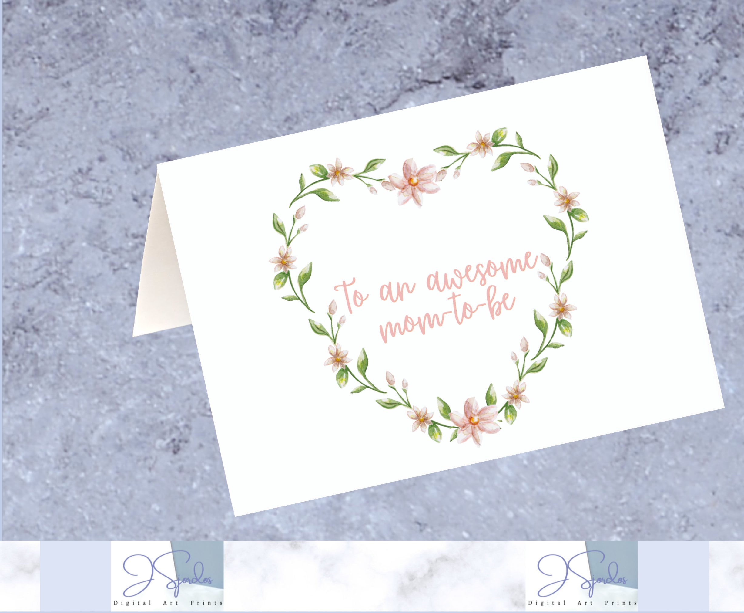 Printable Card Mom to Be, Digital Card for Baby Shower, Printable Cards ...