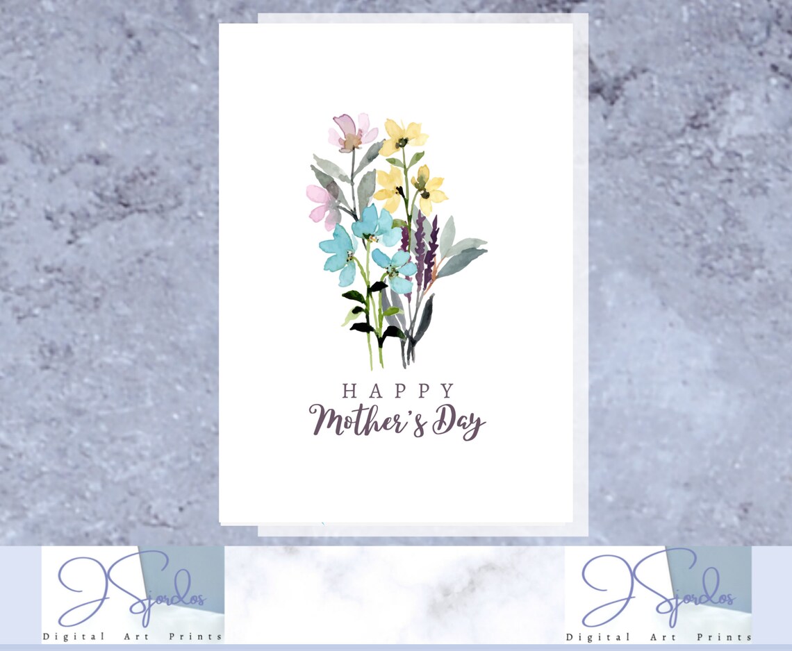 Printable Card for Mom, Cards for Mom, Mother's Day Cards, Mothers Day ...