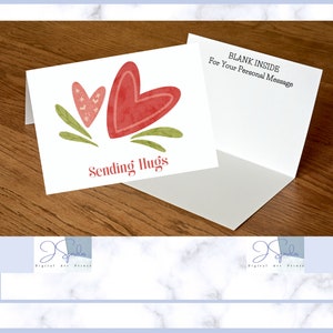 Sending Hugs Card, Sending Hugs, Download, Printable Cards Sending Hugs ...