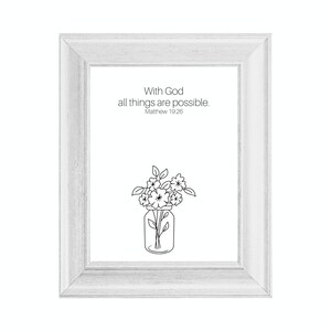 Printable Bible Verse Christian Wall Art Religious Home Decor | Etsy