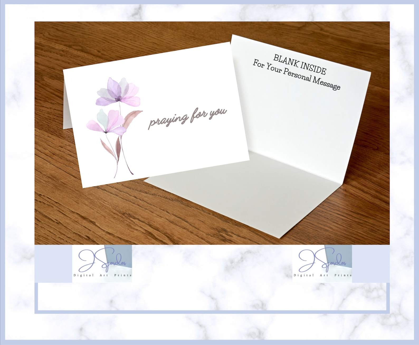 Praying for You Card, Printable Cards Praying for You, Cards for Friend ...