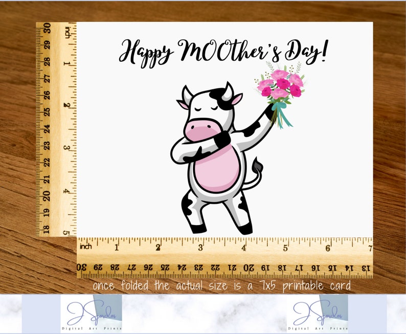 Cow Card Mother #39 s Day Printable Cow Card for Mom Mothers Day Card Printable Mothers Day Card Cow Card Mother #39 s Day Printable Cow Card for Mom Mothers Day Card Printable Mothers Day Card