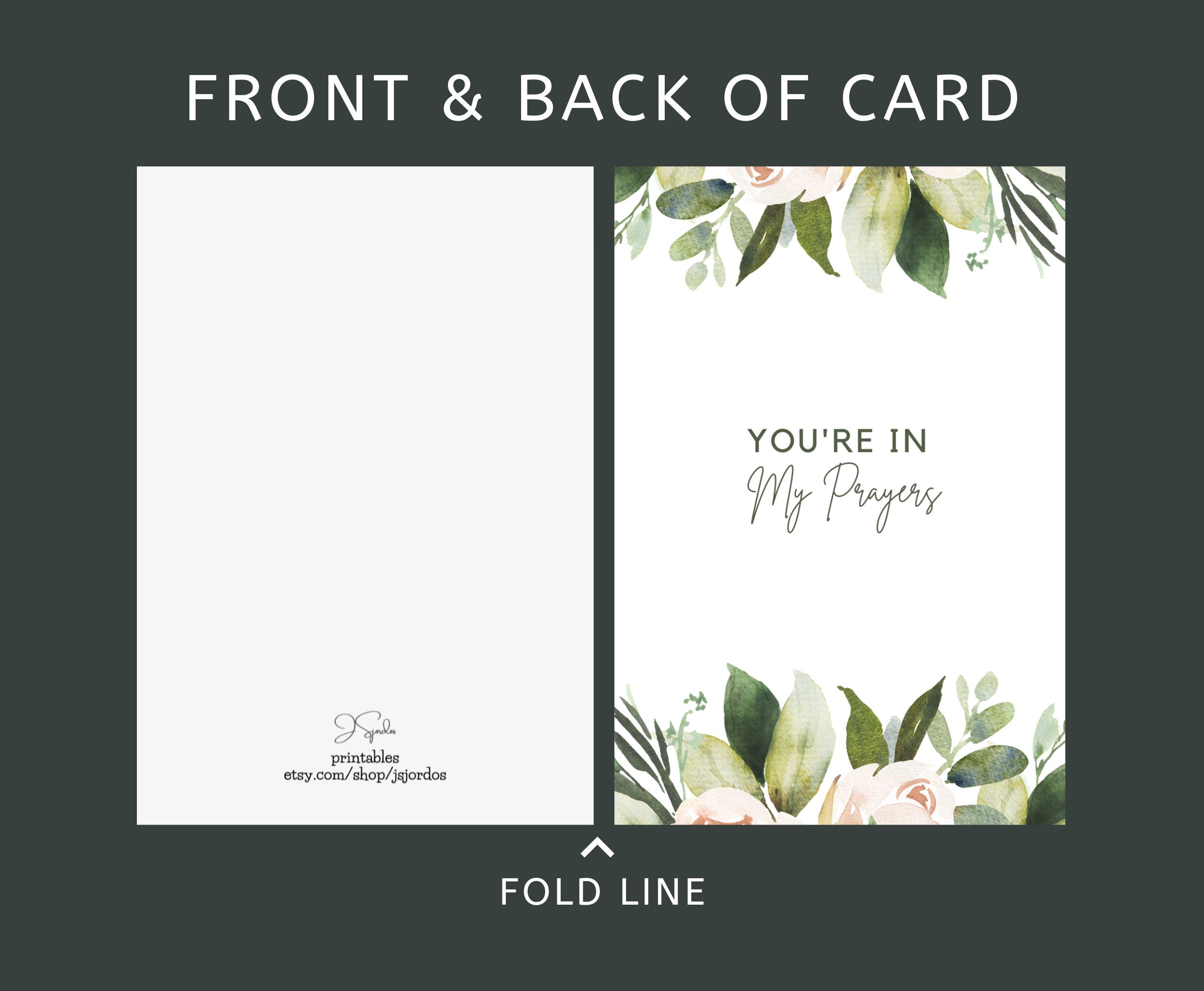 Printable Cards Praying for You Praying for You Card for - Etsy