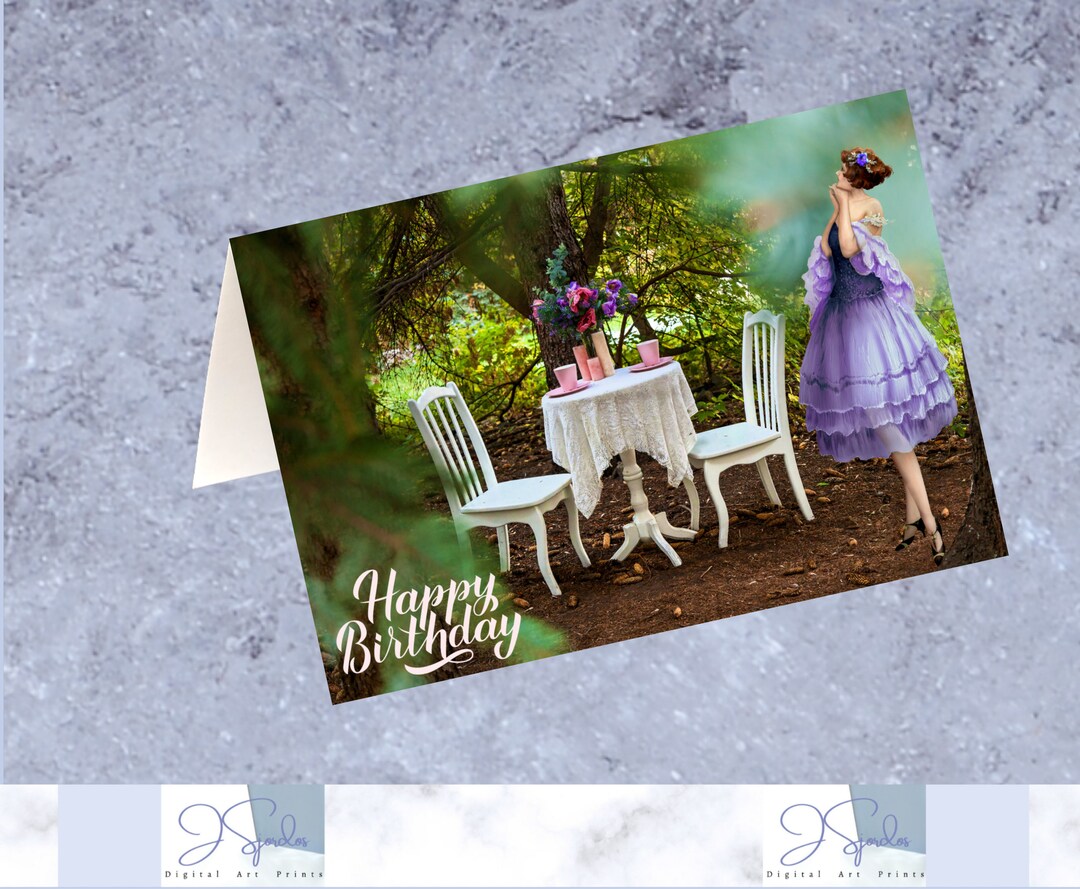 Printable Happy Birthday Card, Printable Cards Happy Birthday, Birthday ...