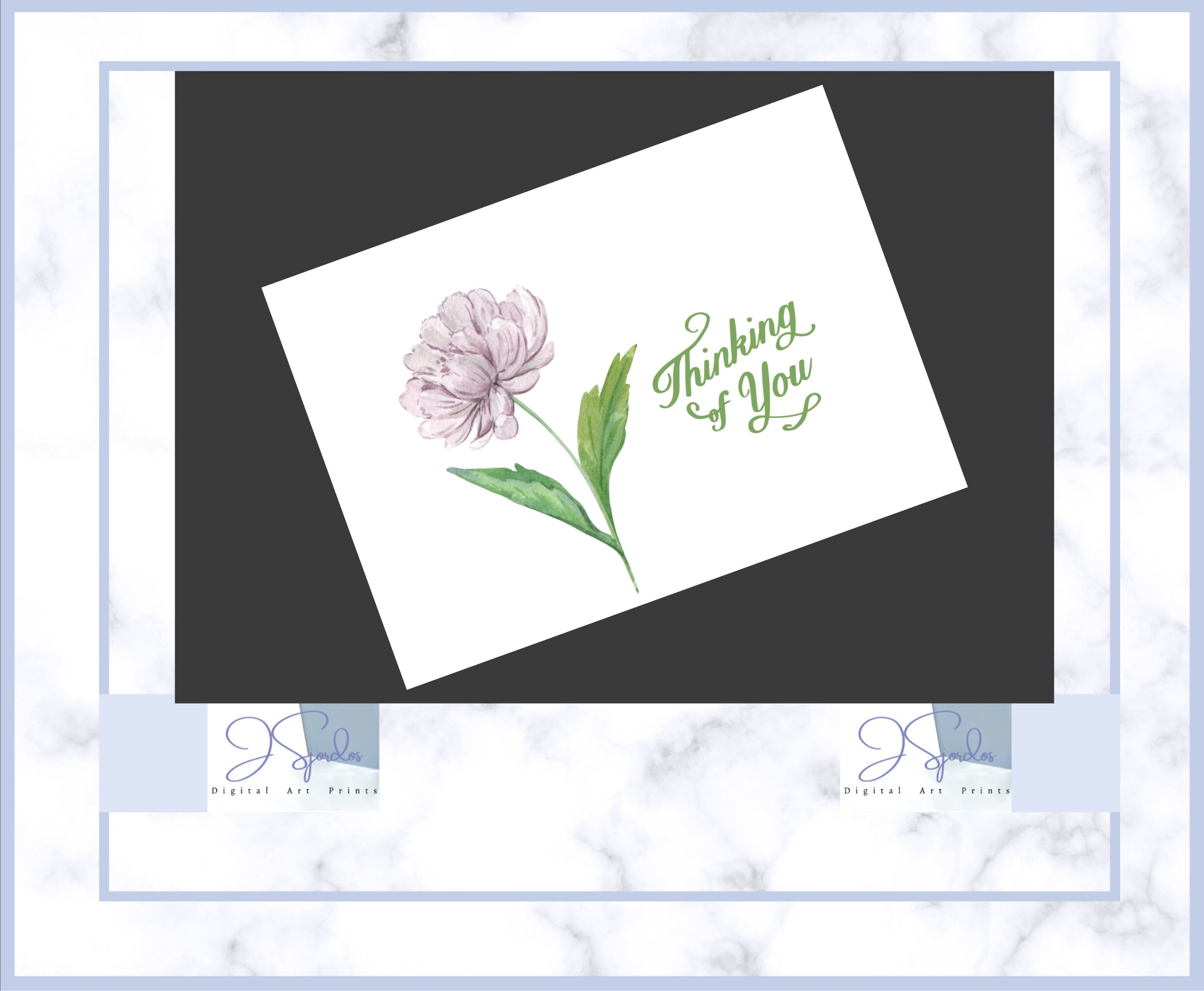 Thinking of You Card, Printable Cards Thinking of You, Cards for Friend ...