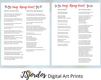 Printable Sing Along Sheet, Summer Sing A Long Songs, Adults, Seniors ...
