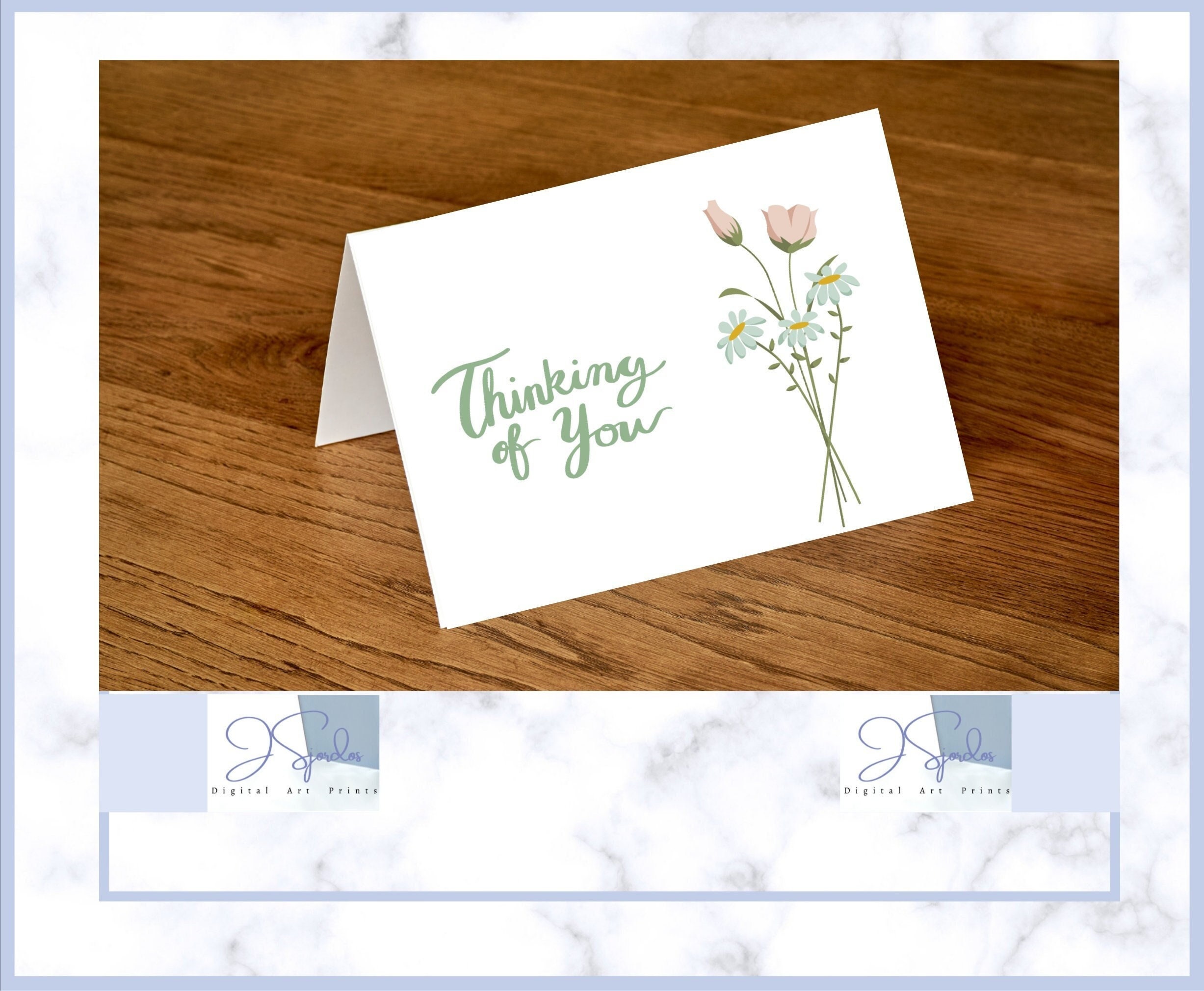 Thinking of You Card, Printable Cards Thinking of You, Cards for Friend ...