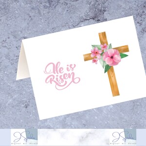 Printable Easter Card, Resurrection Day, Religious Easter Cards ...