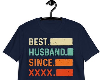 Beste man sinds shirt, aangepaste verjaardagscadeaus voor echtgenoot, gepersonaliseerd verjaardagscadeau voor hem, echtgenoot verjaardagscadeau van vrouw