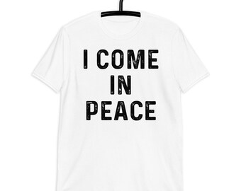 I Come in Peace Shirt, I Come In Peace Couple Matching With Im Peace TShirt