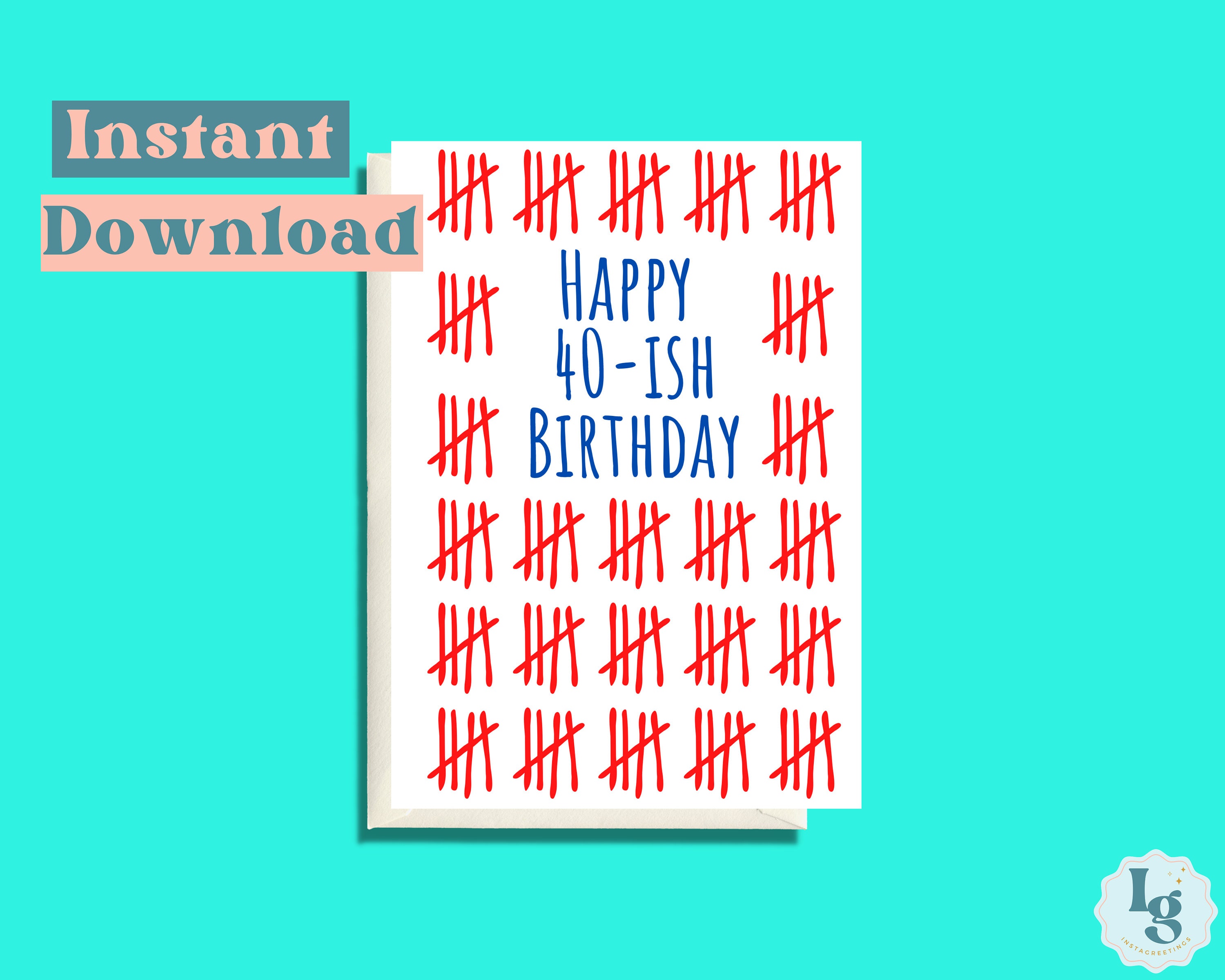 Printable Birthday Card Funny, Funny Birthday Card, Downloadable ...