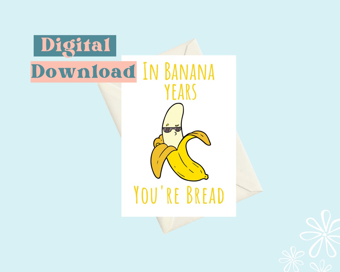 Printable Birthday Card Funny Funny Birthday Card - Etsy