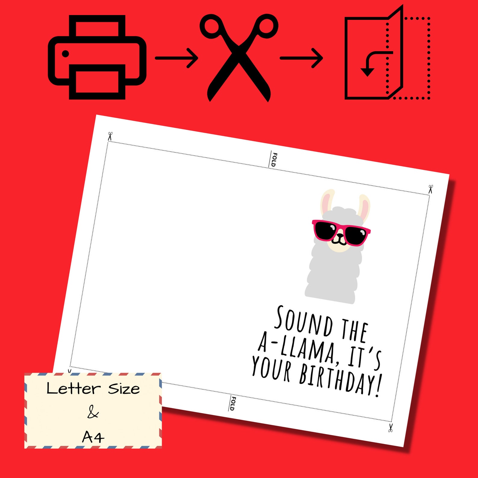 Printable Birthday Card Funny Funny Birthday Card - Etsy