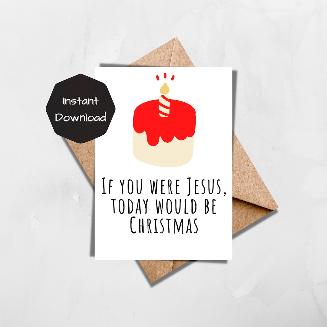 Printable Birthday Card Funny, Funny Birthday Card, Downloadable ...