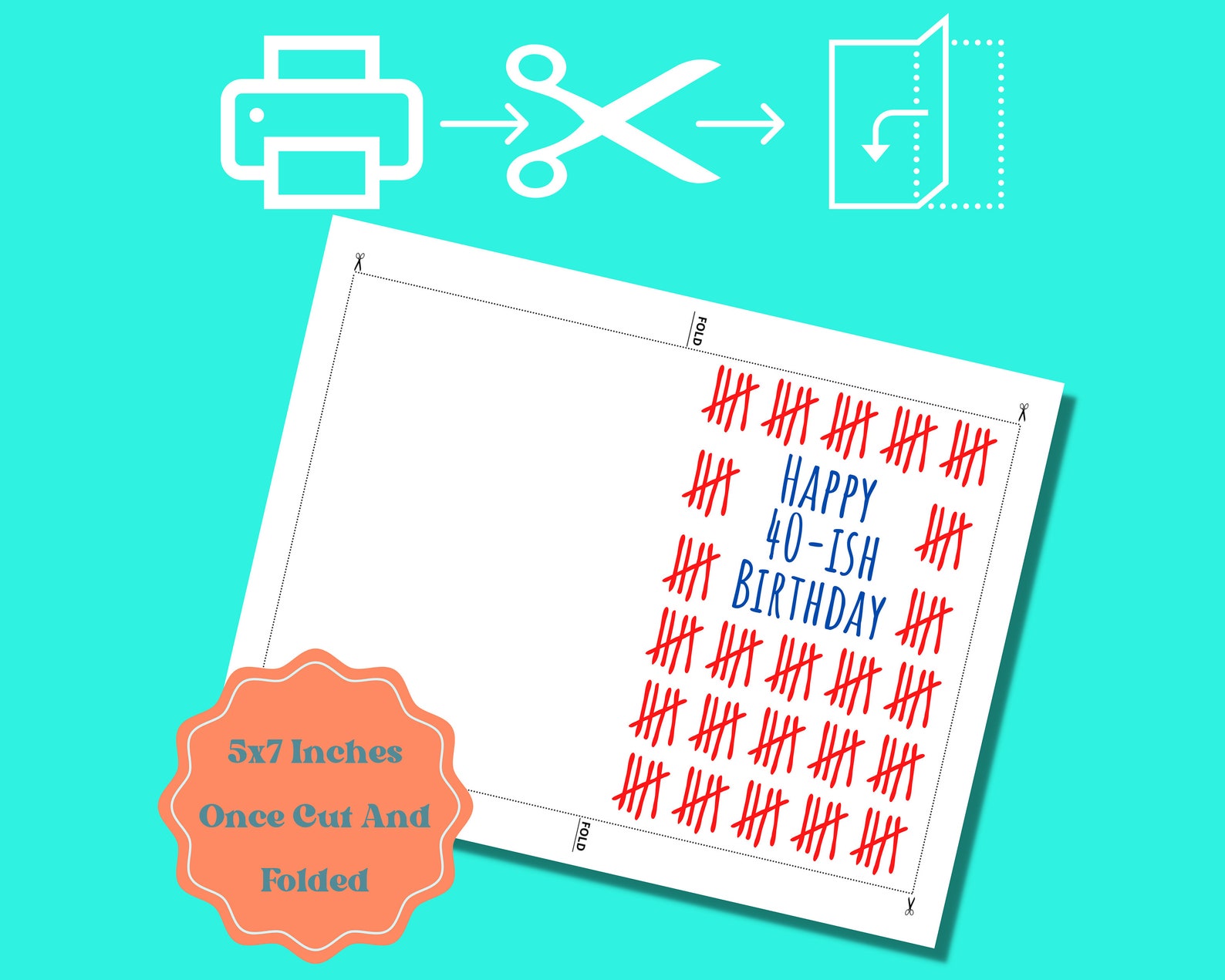 Printable Birthday Card Funny, Funny Birthday Card, Downloadable ...
