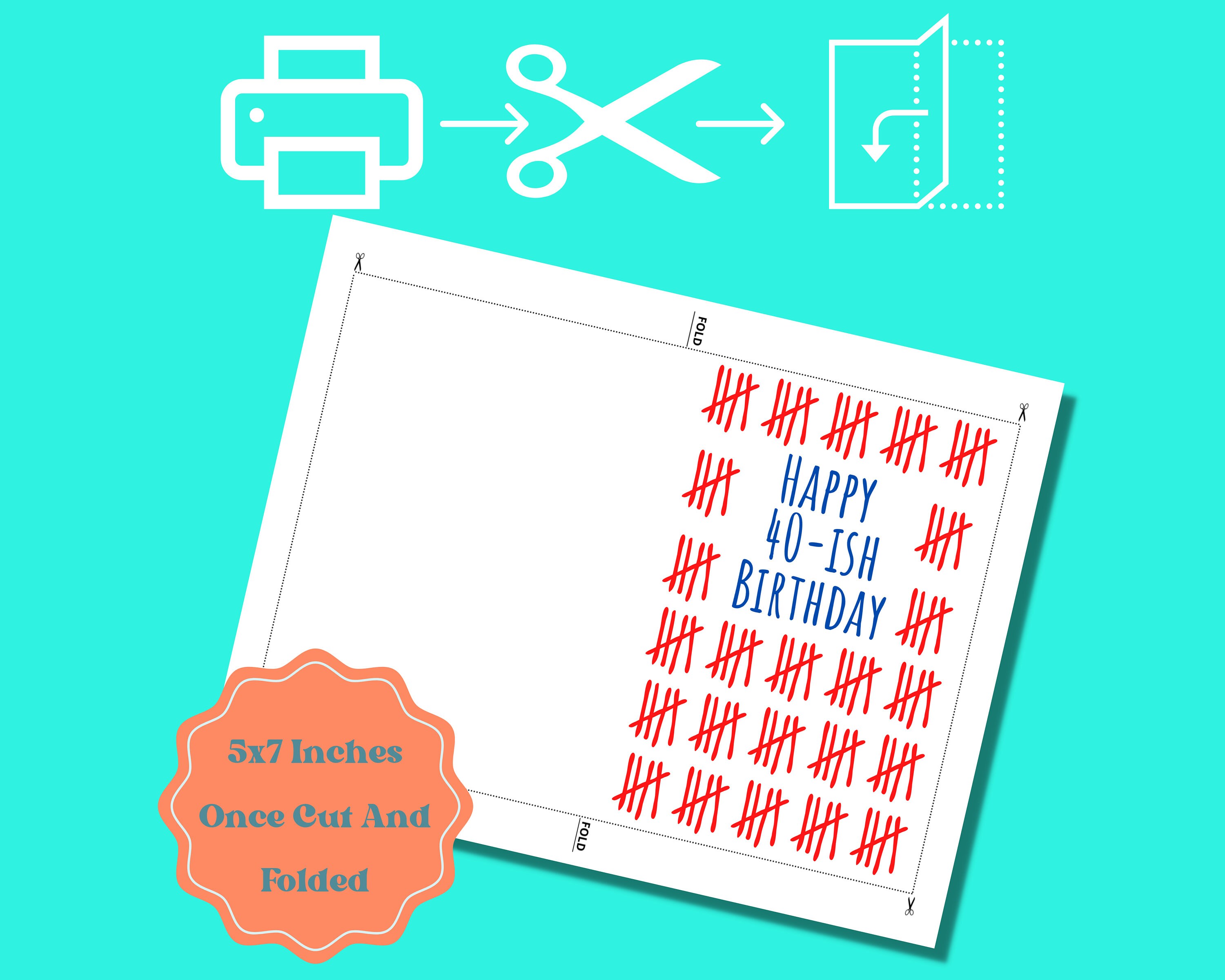 Printable Birthday Card Funny, Funny Birthday Card, Downloadable ...
