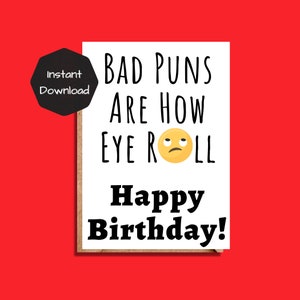 Printable Birthday Card Funny Funny Birthday Card - Etsy