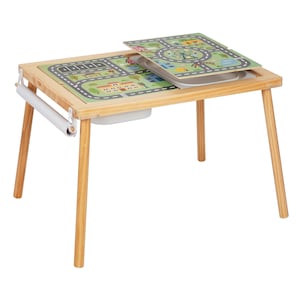 Toddler table, montessori furniture, activity table, multifunctional desk