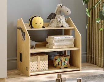 Montessori bookcase . Montessori furniture. Bookcase.